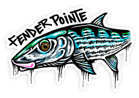 Bonefish Drip • Sticker