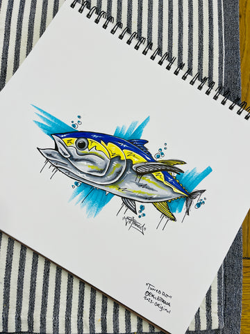 Yellowfin • Original Sketch