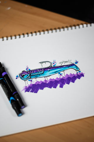 NLBN 3" Sketch - Original Drawing