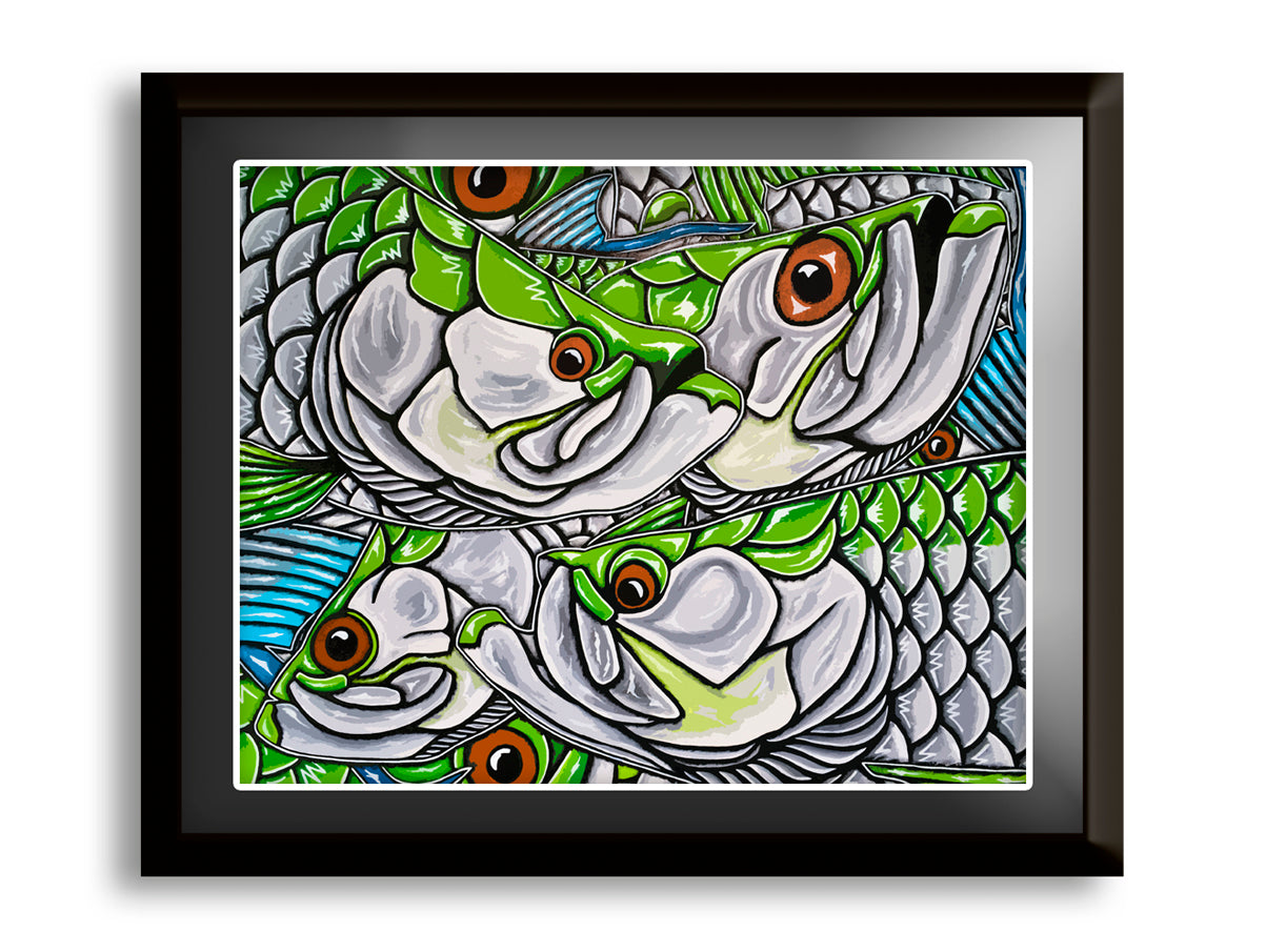 Megalops Atlanticus - Lithograph Print